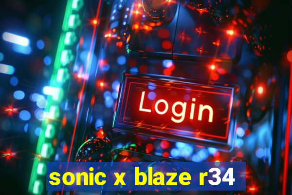 sonic x blaze r34